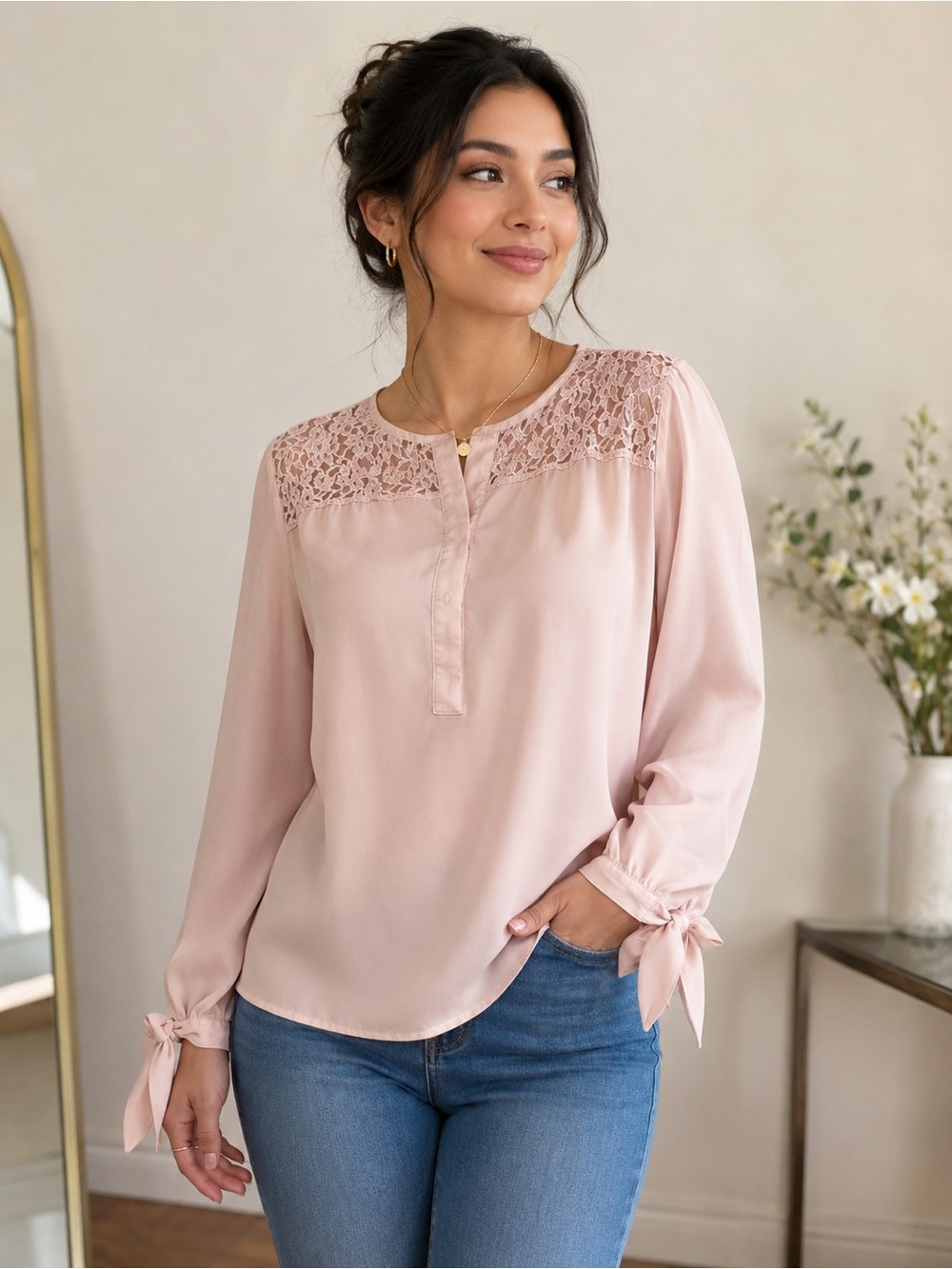 Pink Banana Republic Top